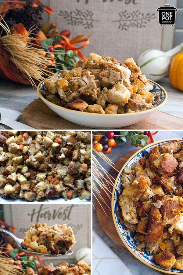 Slow Cooker Butternut Squash Stuffing