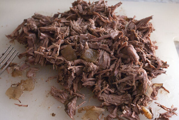 shredded beef for tacos